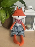 Lisek hand made z lnu