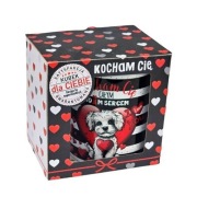 kubek ceramiczny KOCHAM CIĘ CAŁYM MOIM SERCEM 3309-WAL2