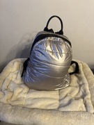 Plecak pikowany kolor szampan