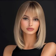 Peruka blond bob ombre