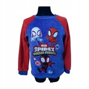 *DZIECIĘCA BLUZA PIŻAMA 7-8 LAT DISNEY GRUBA CIEPŁA SPIDERMAN