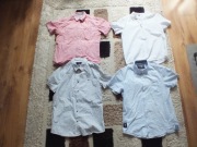 zestaw 4szt. koszula męska SLIM krótki rękaw XL bawełna DIVERSE  MEDICINE 