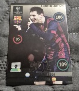 Karta Lionel Messi z Panini Adrenalyn XL Champions League 2014-2015