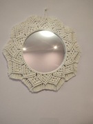 Lustro makrama ręcznie robione