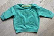 bluza Marks&Spencer zielona Think Big 0-3 miesięcy 62 cm + GRATIS