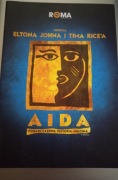 Program do musicalu Aida Eltona Johna i Tima Rice'a