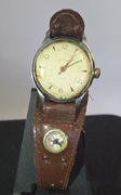Radziecki zegarek WOLNA 22  + pasek z kompasem, sprawny, ZSRR lata 50/60
