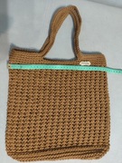 Torba na ramie, szydełkowa