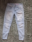 Sspodnie jeansowe jasne Skinny r. 38