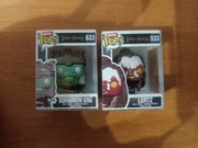 Funko Bitty Pop The Lord Of The Rings Lurtz 533, Dunharrow King 633