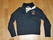 bluza Abercrombie & Fitch S M wysoka stójka gruba bardzo ciepła mięsista 