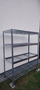 Regał Metalowy Ocynk 180x150x60 cm 4P/400 kg