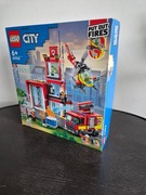 Zestaw Lego 60320 City Remiza strażacka - Nowy, Zapakowany 