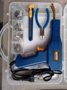 Spawarka zgrzewarka do tworzyw sztucznych +zszywki 200szt Nowa 