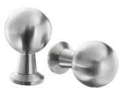 BAGGANÄS Gałka, stal nierdz, 20 mm