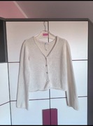 Lekki sweterek kardigan Sinsay rozmiar L 40, bawełniany