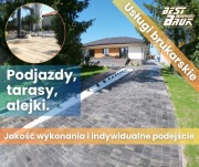 Promocja! Układanie kostki brukowej Ogrodzenia, szybka darmowa wycena!