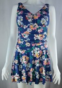 SHEKINI strój kąpielowy sukienka V-neck retro M nowy z metką