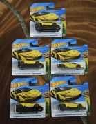 Nowe 5 x '16 Lamborghini Centenario Roadster Hot Wheels zestaw pięciu model
