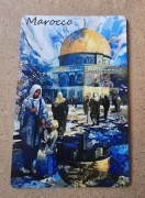 Magnes na lodówkę Casablanca Maroko (29). Rabat.