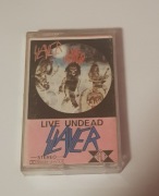 Kaseta magnetofonowa SLAYER LIVE UNDEAD 
