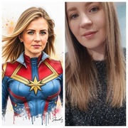 Twój portret jako superbohater – unikalny plakat z przeróbką AI!  (A4–A2) 