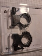 montaż weaver picatiny fi 25mm wysoki stalowy