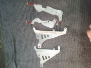 Aluminiowe osłony chłodnic Honda Crf 450 17-20