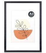 Ramka na zdjęcia KAIWIN Czarna 29,7 cm x 42 cm A3 