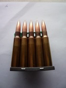7,92X57 MAUSER (8X57) z 1953r. 5szt. + ŁADOWNIK