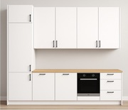 Zestaw mebli kuchennych - gotowa kuchnia od stolarza!