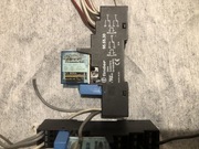 Gniazdo przekaźnika Finder 95.55.30 + przekaźnik 44.52