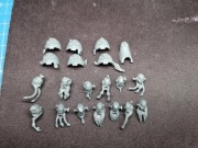 Wolf Guard Terminators głowy i naramienniki Warhammer 40K