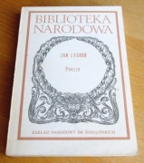 Jan Lechoń - POEZJE - oprac. Roman Loth, BN
