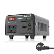 Yinleader Transformator Napięcia 110V/220V 500W Toroidalny