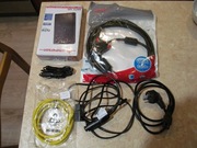 Kabel VGA Unitek+Ethernet CAT 5E+Schuko+IEC C13+antena DVB-T+adapter-zestaw