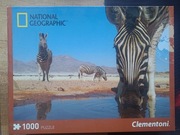 Puzzle National Geographic 1000 Zebry NOWE