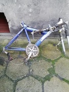 Rama rowerowa z widelcem 