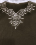 Nieużywana czarna bluzeczka Dolce Gabbana z ozdobnym obszyciem dekoltu