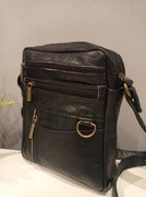 Męska torba na ramię listonoszka ze skóry naturalnej. Hand made!