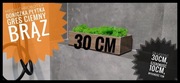 MECH CHROBOTEK 30 CM DONICZKA Z PŁYTKI GRES .
