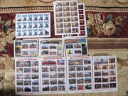 10 blokow Zelenski  Wojna w Ukraine znaczki 