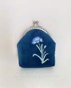 Portmonetka damska Chaber haftowana ręcznie, portfel damski