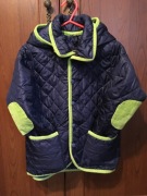 Wiosenna pikowana kurtka dla eleganta, rozmiar 116