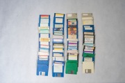70x Dyskietki 3,5" 720KB DD do Amigi – używane, kolekcjonerskie / retro