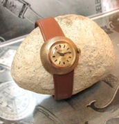 Zegarek GUB Glashutte Lady Piękny, rzadki model.Pozłacany 17 Rubis. Germany