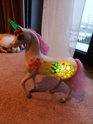 Barbie Dreamtopia Jednorożec Magiczne Włosy ze światełkami i dźwiękami,