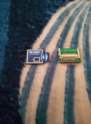 IDE 44 pin to CF adapter plus CF to SD adapter plus 4 gb sd flash 