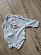 Next body ażurowe koronka haft kwiaty grzyby kokardka groszki kropki 56