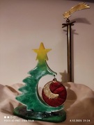 Rękodzieło. Choinka na prezent. Żywica 